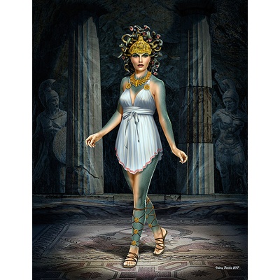Master Box MASTER BOX LTD Ancient Greek Myths Series. Medusa 1:24