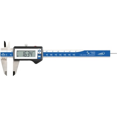 Helios Preisser Posuvné měřítko digitální s bezdrátovým přenosem typ 1326i 0 - 150 mm plochý hloubkoměr 1326_41760