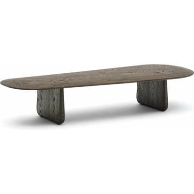 Kave Home Pirita 64x146 cm Tmavohnedý z dubového dreva
