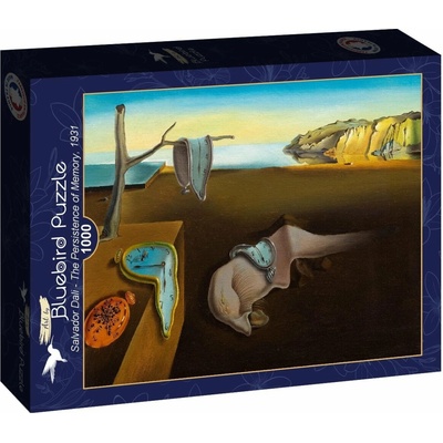 BlueBird Salvador Dalí Přetrvávání paměti 1931 1000 dílků