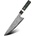 HARAHU Дамаски кухненски нож ZE-37476 - Chef / Зелен / Черен KP37476