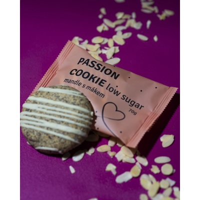 Passion Cookies Mandle s mákem 70 g