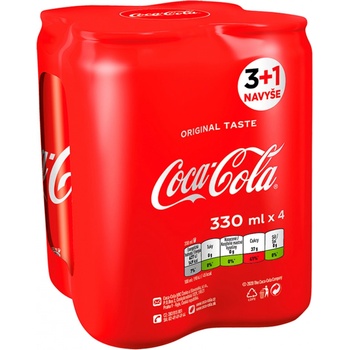 Coca Cola 4 x 330 ml