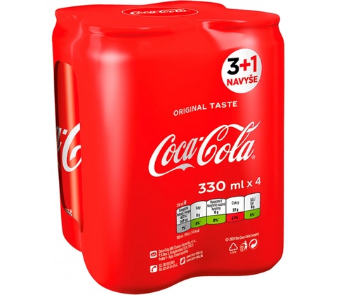 Coca Cola 4 x 330 ml