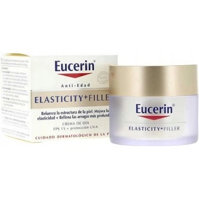 Eucerin Hyaluron Filler + Elasticity denní krém proti vráskám SPF 15 50 ml