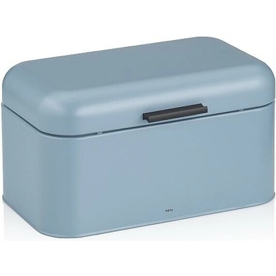 KELA Chlebník FRISCO kov modrý 30 x 18 x 16,5 cm KL-12845