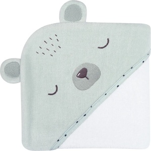 Kikkaboo Бебешка хавлия Kikkaboo - Bear with me, 90 х 90 сm, Mint (31104010061)