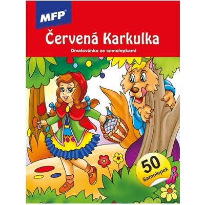MFP 5301229 Omalovánky se samolepkami Červená Karkulka 2 148x210mm/24s