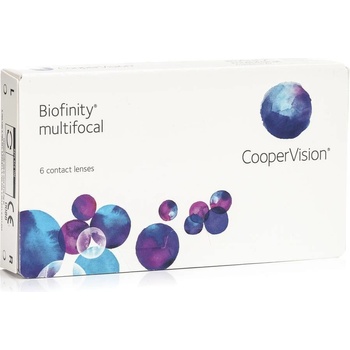 Cooper Vision Biofinity Multifocal 6 šošovek