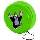 DETOA Albrechtice Dřevěné hry Jojo zelené s Krtkem jásajícím