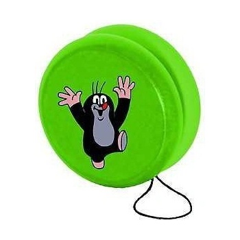 DETOA Albrechtice Dřevěné hry Jojo zelené s Krtkem jásajícím