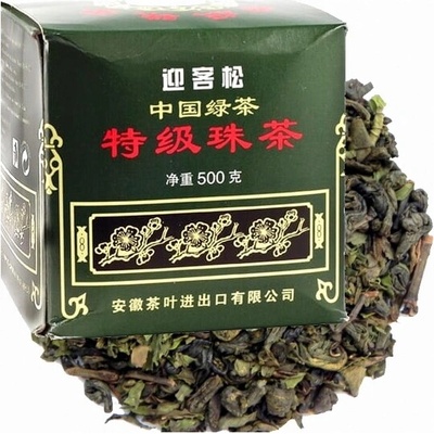 Greeting Pine Zelený listový čaj 500 g