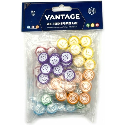 Stonemaier Games Vantage: Wooden Skill Tokens