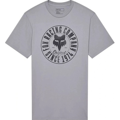 Fox Emblem Premium Tee M steel grey