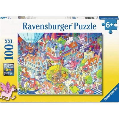 RAVENSBURGER Veselý chaos XXL 100 dielov