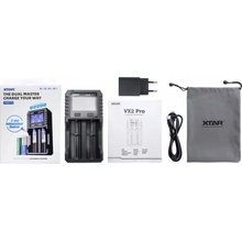 XTAR VX2 PRO SET 10440-32650 1,5V/3,6V Li-ION/ LiFePO4/ Ni-MH