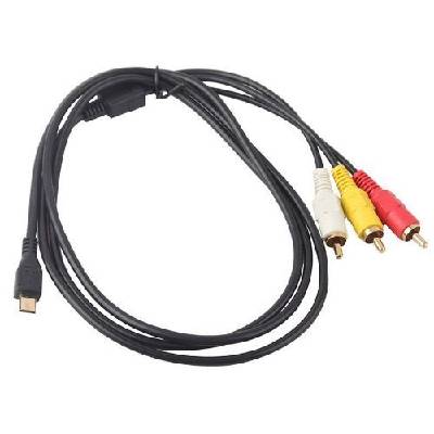 TopTechnology VMC-15MR2 - AV audio-video kabel pro kameru SONY Handycam řady HDR-CX, HDR-PJ