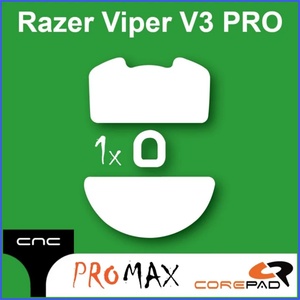 Corepad Skatez CNC milled PRO MAX M299 Крачета за мишка Razer Viper V3 / Viper V3 Pro (CSPM299)