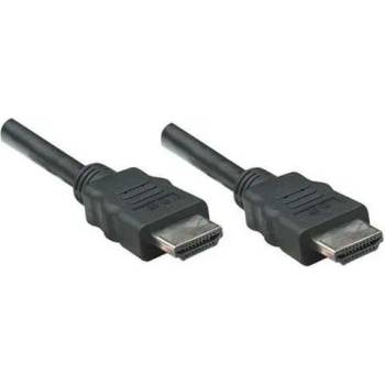 Manhattan Кабел Manhattan - HDMI към HDMI (Ethernet HEC, ARC, 3D, 4K, екраниран, 5 м, черен) 323239 (323239)