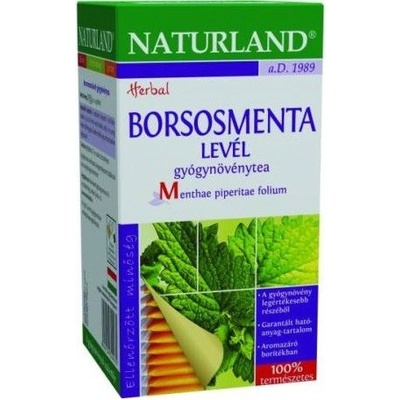 Naturland Porciovaný čaj Mäta pieporná list 25 ks