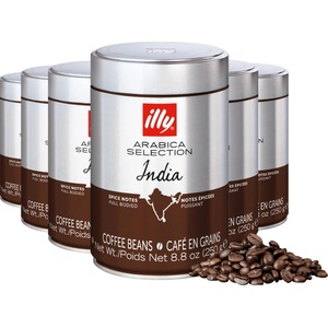 illy Кафе на зърна Illy India 250гр 6 бр