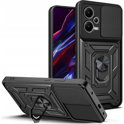 Tech-Protect Калъф с Предпазител за Камера и Стойка за Xiaomi Redmi Note 12 5G, Tech-Protect Kickstand Pro Case, Черен (9490713932896)