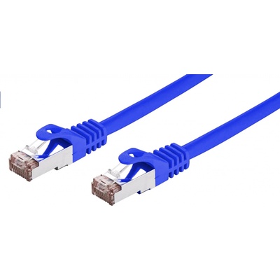 C-TECH CB-PP6F-2B patch, Cat6, FTP, 2m, modrý