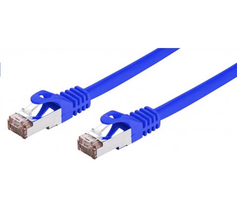 C-TECH CB-PP6F-2B patch, Cat6, FTP, 2m, modrý