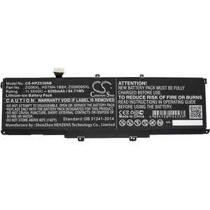 Cameron Sino Батерия за лаптоп HP ZBook Studio G5, ZBook Studio X360 G5 5CN15PA, HSTNN-1B8H LiIon 11, 55V 8200mAh CAMERON SINO (HPZ536NB)