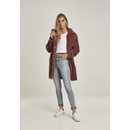 Urban Classics Ladies Sherpa coat darkrose