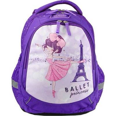 Target plecniak fialová Ballet princess Eifelova veža