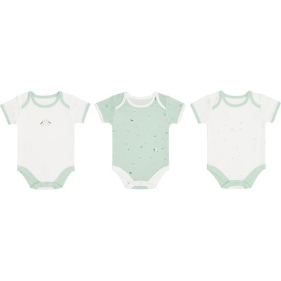 KikkaBoo Комплект бебешки бодита KikkaBoo Sleepy Sheep - 3 броя, 0-3 м (31110300019)