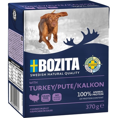 Bozita Adult Naturals Big Turkey Krůta 370 g