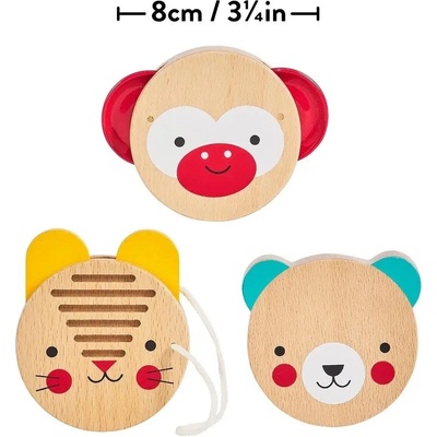 Petit Collage Sada ch perkusních nástrojů 3 ks