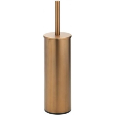 Hopa WC kefa na postavenie alebo zavesenie 95x380x105 mm brúsené Ružové Zlato KDBE155313067