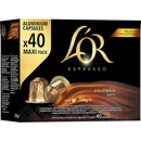L'Or Espresso Colombia 40 ks kompatibilní s kávovary Nespresso