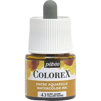 Pébéo Colorex Рисуване с мастило Yellow Ochre 45 ml 1 бр (417043)