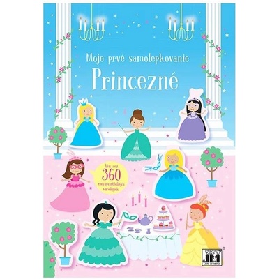 Moje prvé samolepkovanie A5 Princezné