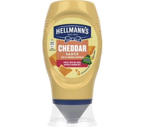 Hellmann's Omáčka Cheddar 250 ml