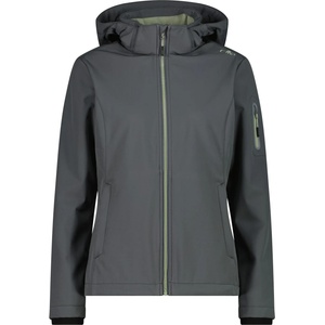 CMP Дамско софтшел яке CMP Women's Softshell Jacket Zip Hood Softshell jacket - Jungle - размер 40 (EU) (103-2141-2314)