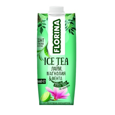 FLORINA 0, 500Л СТУДЕН ЧАЙ ЛАЙМ И МЕНТА ФЛОРИНА