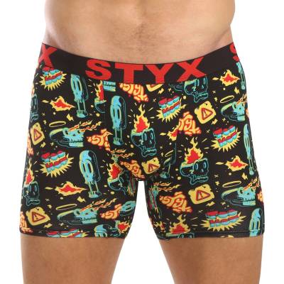 Styx Мъжки боксерки Styx long art спортна гума toohot Styx | Mnogotsveten | МЪЖЕ | XXL
