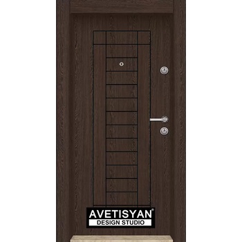 Image 1 of Haska Блиндирана врата StarLife М09 Венге (цена без монтаж)