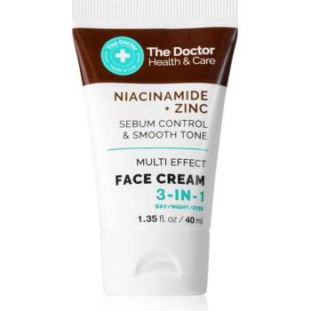 The Doctor Health & Care Niacinamide + Zinc Sebum Control & Smooth tone крем за лице за редукция на мазнината на кожа 40ml