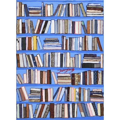 Plagát, Obraz - Colorful Bookshelf Collection, Jukyong Park, 30 × 40 cm