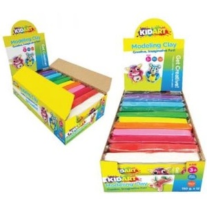 Kid Art Kid Art: глина за моделиране, 150 г, 1 брой - различни