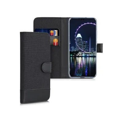 kwmobile Флип калъф за ZTE Axon 10 Pro - антрацит