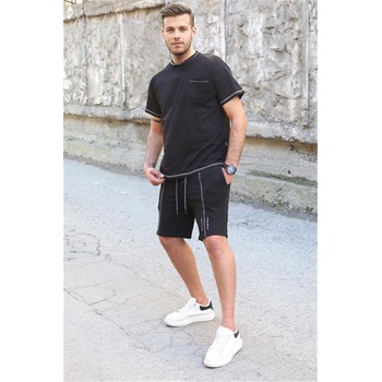 Madmext Мъжки спортен комплект - Черен 303621 (303621_Черно)