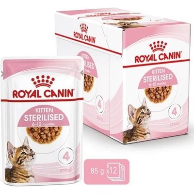 Royal Canin Feline kaps. Kitten Sterilised 12 x 85 g