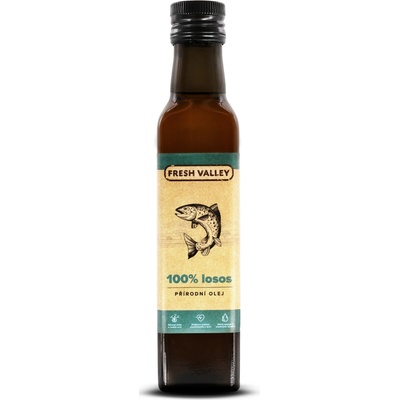 Fresh Valley Rybací olej losos 250 ml
